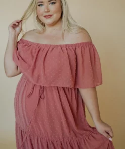 BB Custom Swiss Dot Maxi Dress | Dusty Mauve 22 BB Custom Swiss Dot Maxi Dress | Dusty Mauve