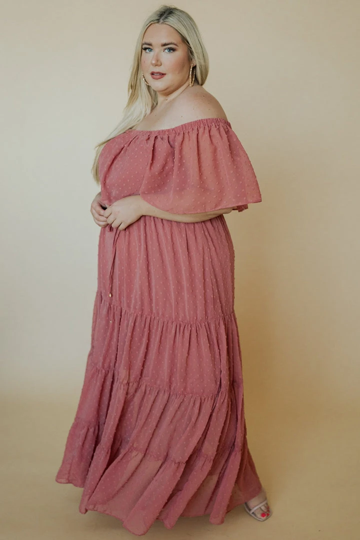 BB Custom Swiss Dot Maxi Dress | Dusty Mauve 15 BB Custom Swiss Dot Maxi Dress | Dusty Mauve