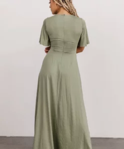 DD Sybil Maxi Dress | Dusty Sage Dresses