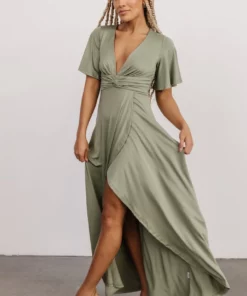DD Sybil Maxi Dress | Dusty Sage Dresses