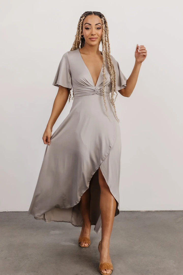 DD Sybil Maxi Dress | Light Gray Dresses 6 DD Sybil Maxi Dress | Light Gray Dresses