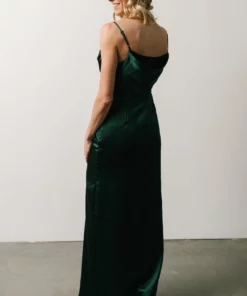 SL Sydney Satin Gown | Emerald 10 SL Sydney Satin Gown | Emerald