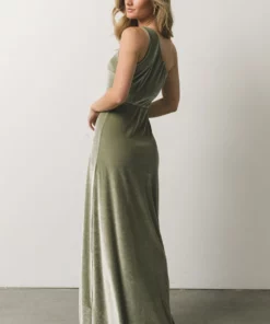 BB Custom Tatiana Velvet One Shoulder Maxi Dress | Sage Dresses 17 BB Custom Tatiana Velvet One Shoulder Maxi Dress | Sage Dresses