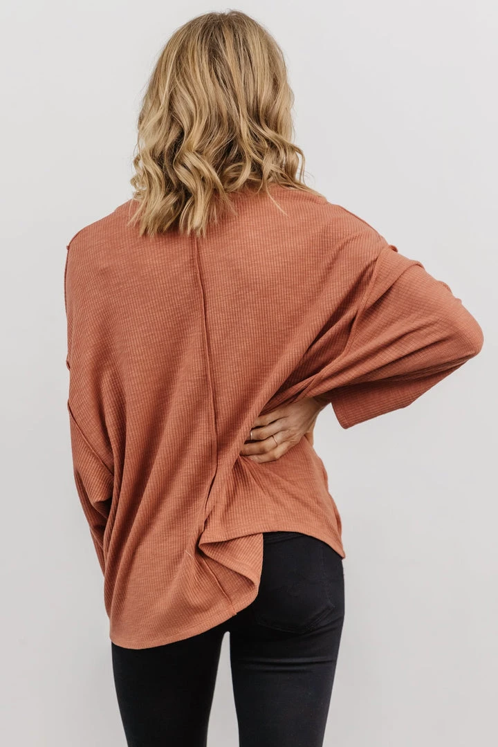 LUM Thayne Henley Long Sleeve Shirt | Dusty Clay 4 LUM Thayne Henley Long Sleeve Shirt | Dusty Clay