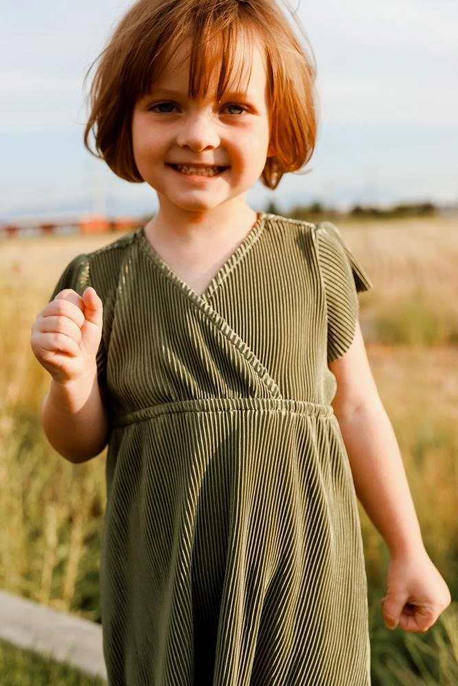 BB Custom Toddler Athena Pleated Midi Dress | Sage 4 BB Custom Toddler Athena Pleated Midi Dress | Sage