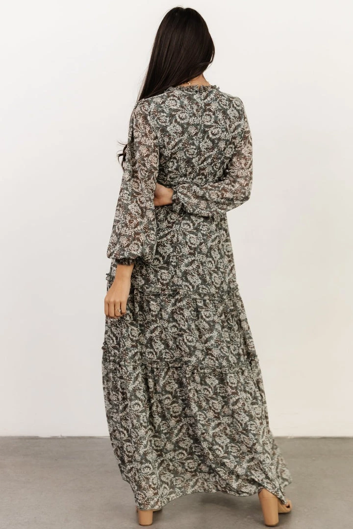 POL Dresses Tove Maxi Dress | Blue Print 5 POL Dresses Tove Maxi Dress | Blue Print