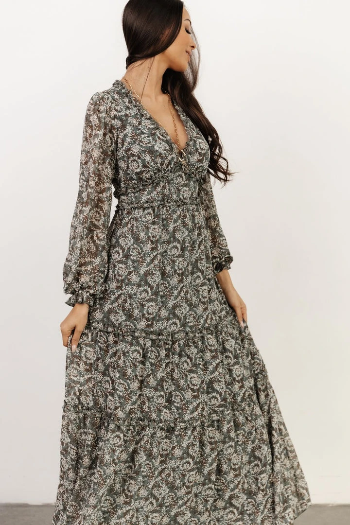 POL Dresses Tove Maxi Dress | Blue Print 6 POL Dresses Tove Maxi Dress | Blue Print