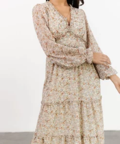 POL Dresses Tove Maxi Dress | Sage Floral 14 POL Dresses Tove Maxi Dress | Sage Floral