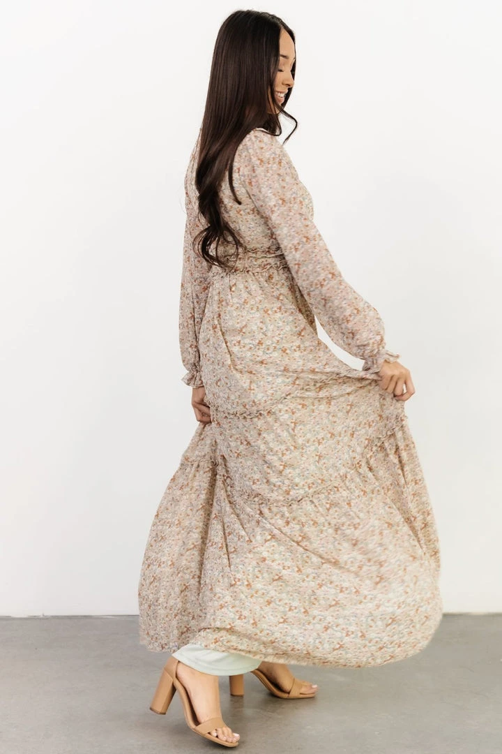 POL Dresses Tove Maxi Dress | Sage Floral 9 POL Dresses Tove Maxi Dress | Sage Floral