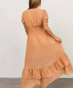 BB Custom Tuscany High-Low Dress | Dusty Melon 15 BB Custom Tuscany High-Low Dress | Dusty Melon