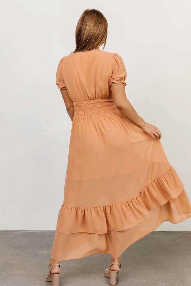 BB Custom Tuscany High-Low Dress | Dusty Melon 7 BB Custom Tuscany High-Low Dress | Dusty Melon