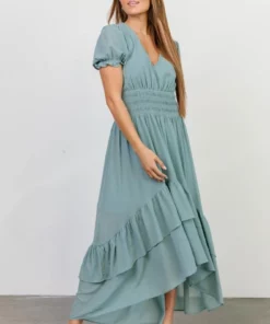 BB Custom Tuscany High-Low Dress | Sea Blue Dresses