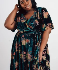 BB Custom Uma Velvet Maxi Dress | Jade Floral Dresses 31 BB Custom Uma Velvet Maxi Dress | Jade Floral Dresses