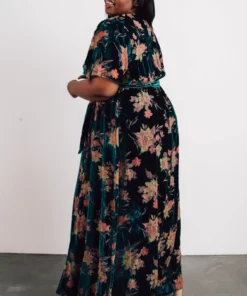 BB Custom Uma Velvet Maxi Dress | Jade Floral Dresses 30 BB Custom Uma Velvet Maxi Dress | Jade Floral Dresses