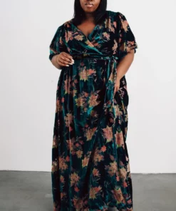 BB Custom Uma Velvet Maxi Dress | Jade Floral Dresses 19 BB Custom Uma Velvet Maxi Dress | Jade Floral Dresses