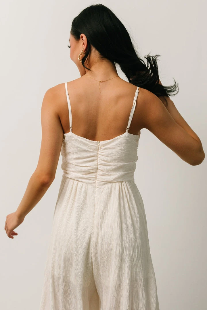 LUM Vada Jumpsuit | Vintage Cream 4 LUM Vada Jumpsuit | Vintage Cream