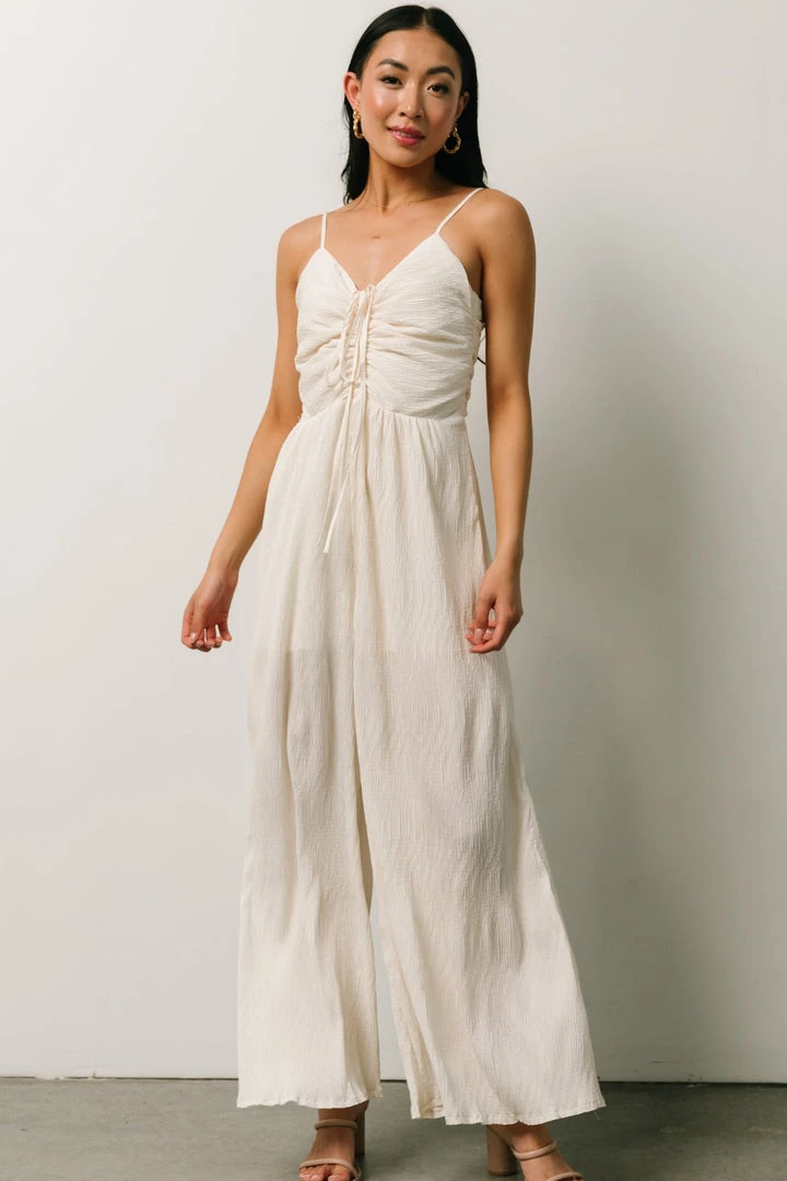 LUM Vada Jumpsuit | Vintage Cream 1 LUM Vada Jumpsuit | Vintage Cream