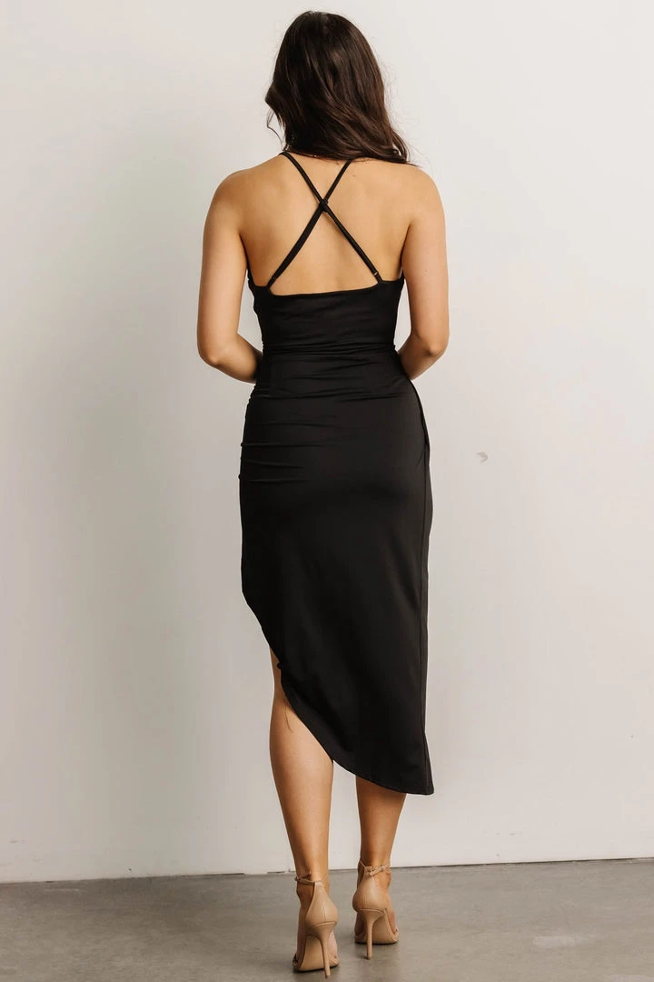 DD Varia Midi Dress | Black 6 DD Varia Midi Dress | Black