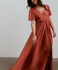 RR Vaughnie Maxi Dress | Dusty Clay