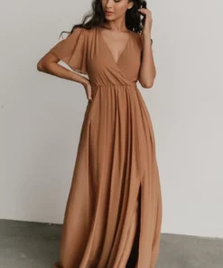 RR Vaughnie Maxi Dress | Light Copper Dresses