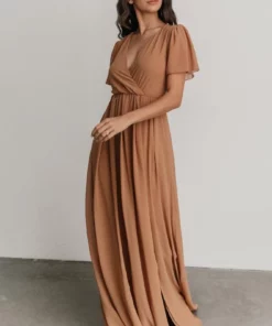 RR Vaughnie Maxi Dress | Light Copper Dresses