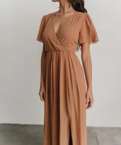 RR Vaughnie Maxi Dress | Light Copper Dresses