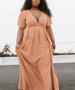 RR Vaughnie Maxi Dress | Light Copper Dresses