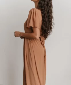 RR Vaughnie Maxi Dress | Light Copper Dresses
