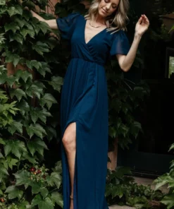 RR Dresses Vaughnie Maxi Dress | Navy