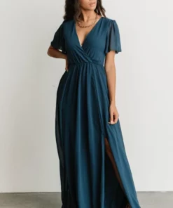 RR Dresses Vaughnie Maxi Dress | Topaz 9 RR Dresses Vaughnie Maxi Dress | Topaz