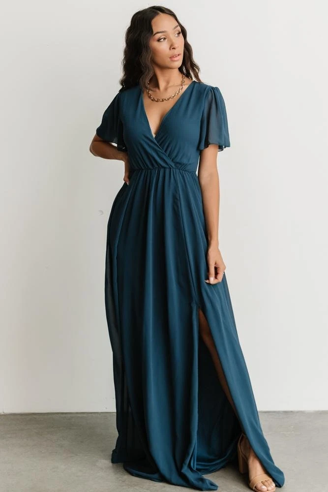 RR Dresses Vaughnie Maxi Dress | Topaz 5 RR Dresses Vaughnie Maxi Dress | Topaz