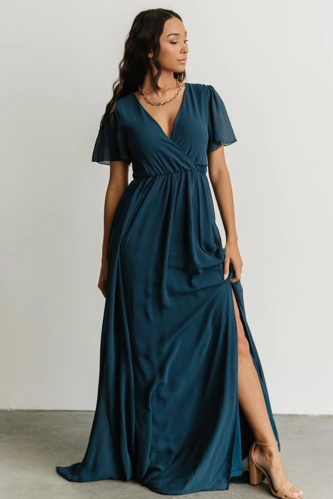 RR Dresses Vaughnie Maxi Dress | Topaz 1 RR Dresses Vaughnie Maxi Dress | Topaz