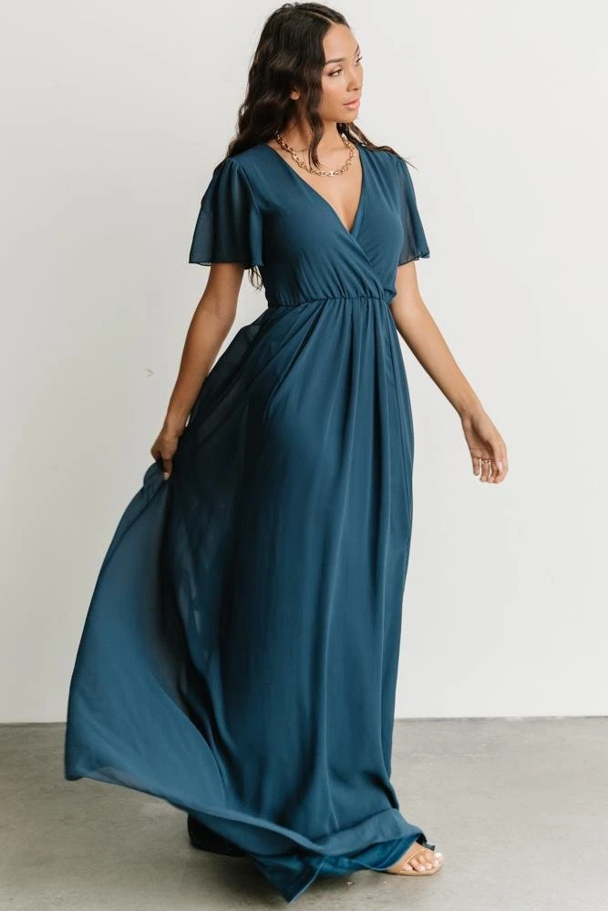 RR Dresses Vaughnie Maxi Dress | Topaz 3 RR Dresses Vaughnie Maxi Dress | Topaz