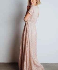 RR Dresses Venice Lace Maxi Dress | Blush 15 RR Dresses Venice Lace Maxi Dress | Blush