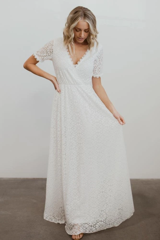 RR Dresses Venice Lace Maxi Dress | White 9 RR Dresses Venice Lace Maxi Dress | White