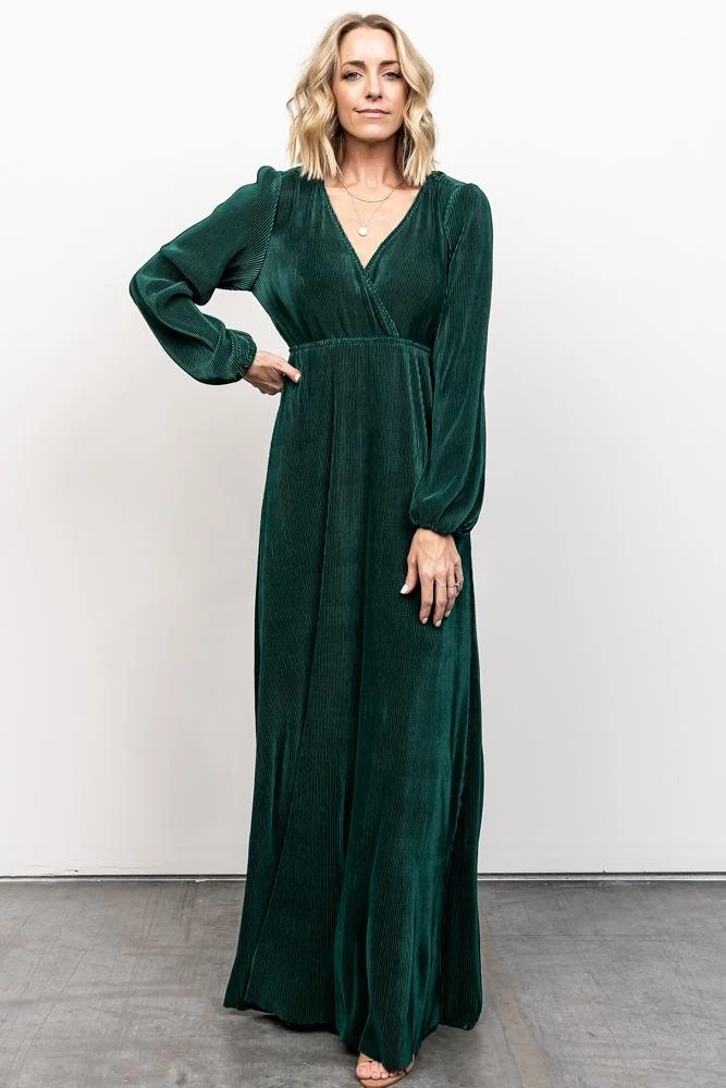 BB Custom Venus Pleated Maxi Dress | Forest Dresses 5 BB Custom Venus Pleated Maxi Dress | Forest Dresses