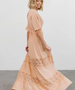RR Vera Maxi Dress | Salmon