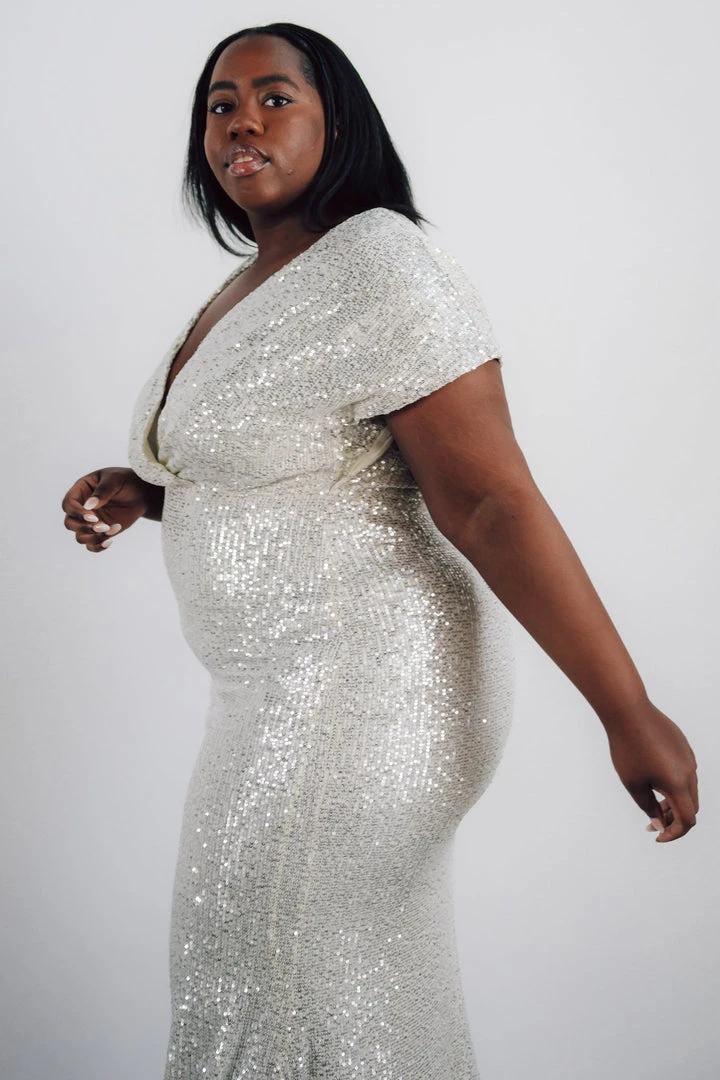 RR Vienna Sequin Maxi Dress | Cream Dresses 13 RR Vienna Sequin Maxi Dress | Cream Dresses