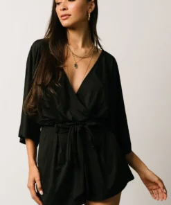 DD Vince Romper | Black