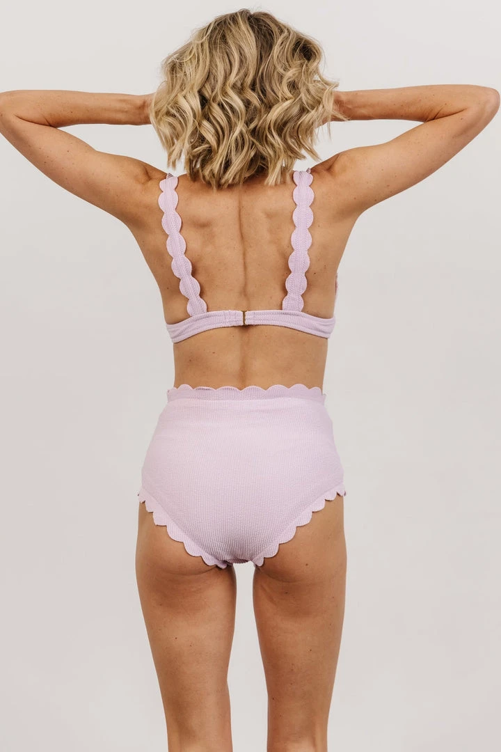 BJB Swim Virginia Scalloped Bikini Top | Lilac 3 BJB Swim Virginia Scalloped Bikini Top | Lilac