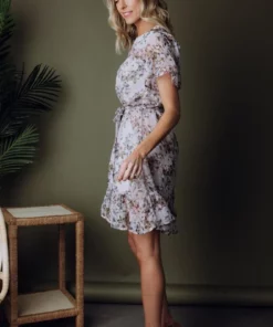 HAY Vita Short Dress | Blush Floral Dresses 9 HAY Vita Short Dress | Blush Floral Dresses