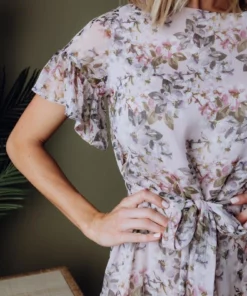 HAY Vita Short Dress | Blush Floral Dresses 11 HAY Vita Short Dress | Blush Floral Dresses