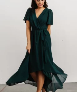 Soi Dresses Waverly Wrap Dress | Emerald 12 Soi Dresses Waverly Wrap Dress | Emerald