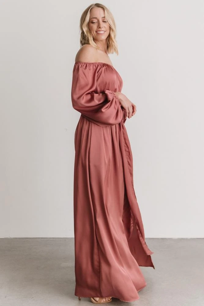 DD Westminster Off-Shoulder Maxi Dress | Rose Dresses 5 DD Westminster Off-Shoulder Maxi Dress | Rose Dresses