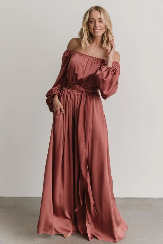DD Westminster Off-Shoulder Maxi Dress | Rose Dresses 6 DD Westminster Off-Shoulder Maxi Dress | Rose Dresses