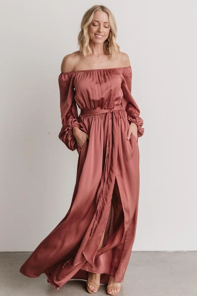 DD Westminster Off-Shoulder Maxi Dress | Rose Dresses 2 DD Westminster Off-Shoulder Maxi Dress | Rose Dresses