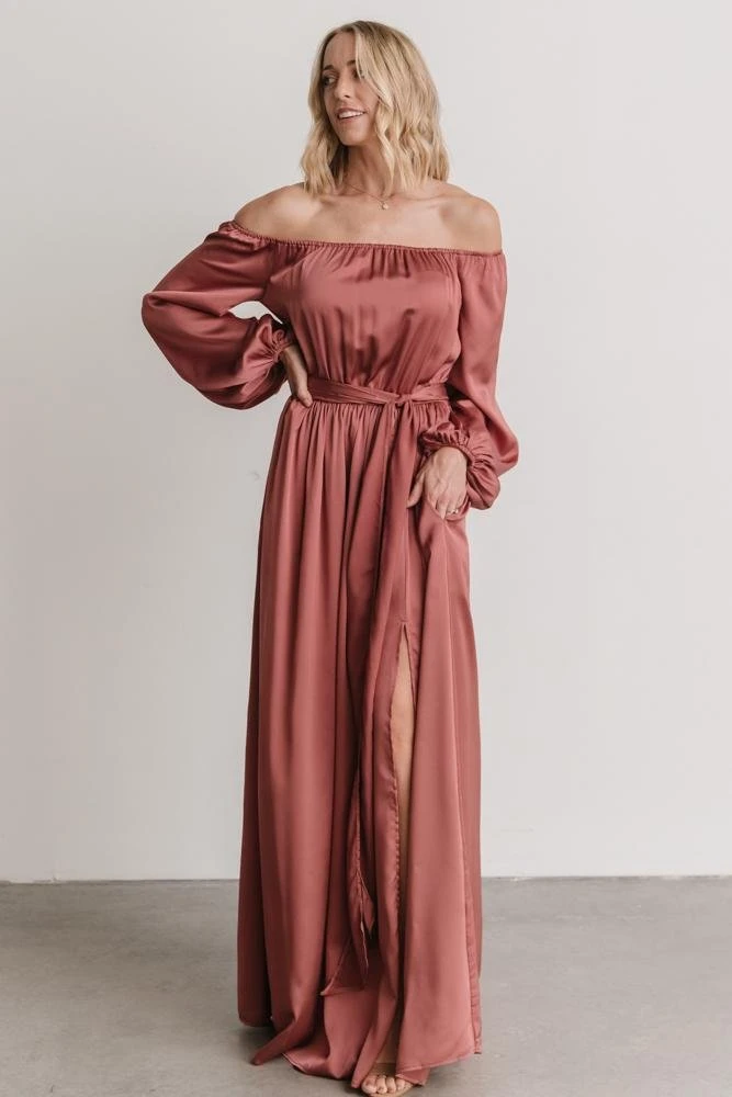DD Westminster Off-Shoulder Maxi Dress | Rose Dresses 4 DD Westminster Off-Shoulder Maxi Dress | Rose Dresses