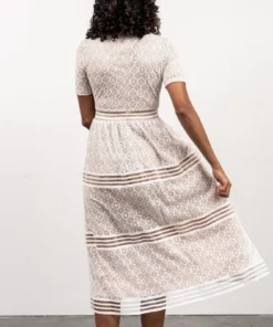 POL Windsor Lace Midi Dress | Ivory 17 POL Windsor Lace Midi Dress | Ivory