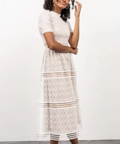 POL Windsor Lace Midi Dress | Ivory 15 POL Windsor Lace Midi Dress | Ivory