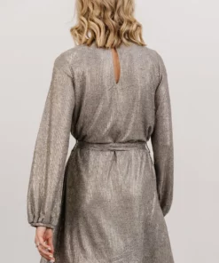 DF Xyla Sparkle Mini Dress | Silver 9 DF Xyla Sparkle Mini Dress | Silver